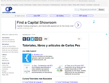 Tablet Screenshot of carlospes.com